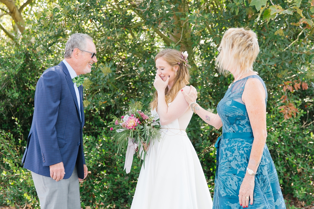 palos verdes bride sees parents for first time