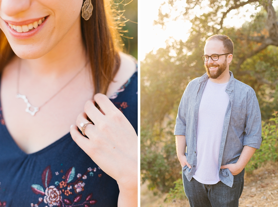 griffith park engagement session rachel and anthony