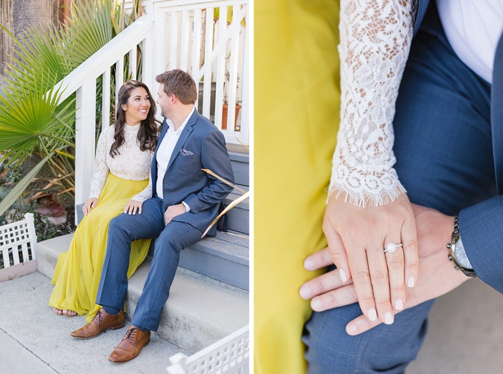 venice canals engagement session in los angeles
