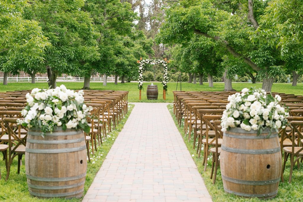 walnut grove wedding ceremony