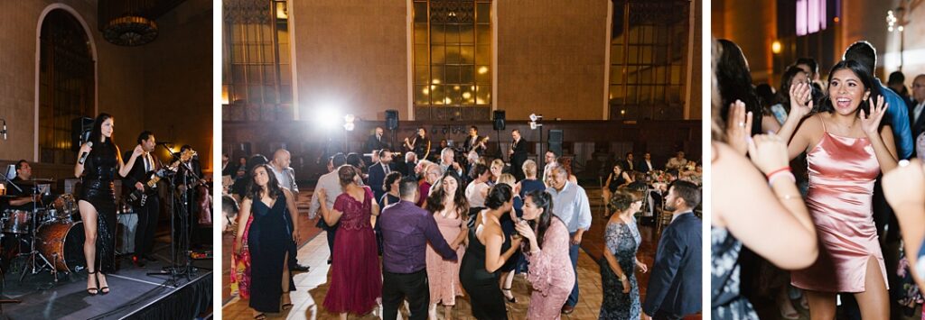 wedding dance party at historic Union Station wedding venue