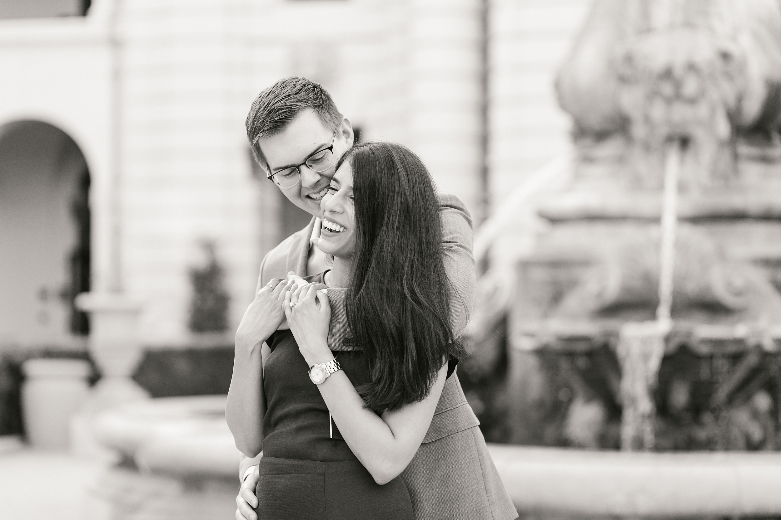 classic engagement photography in Los Angeles