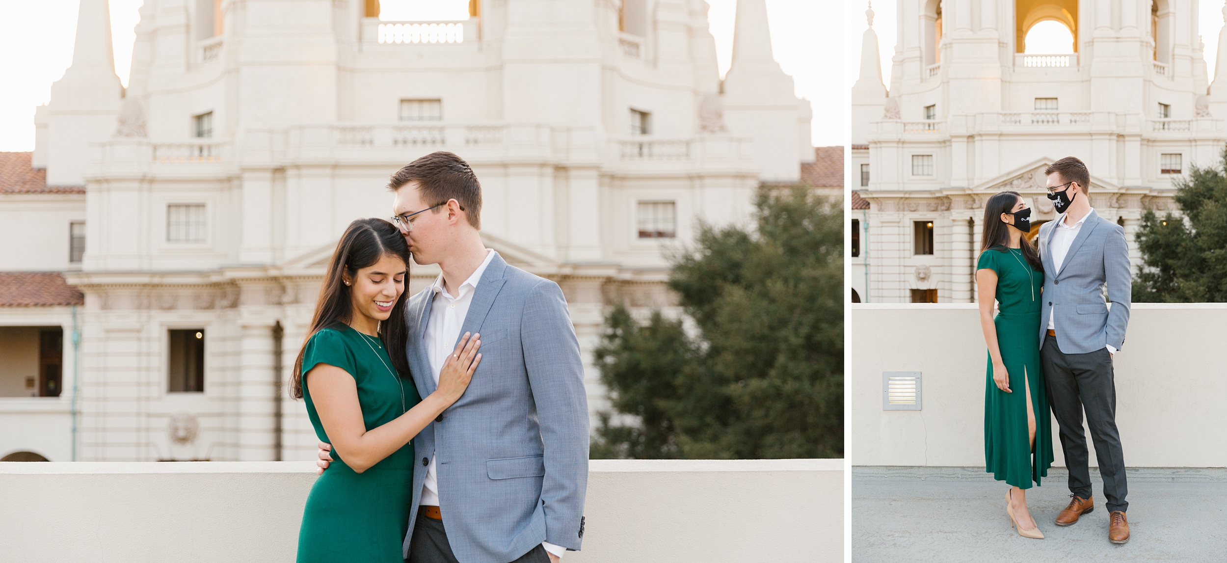SoCal engagement photos in the time of COVID 