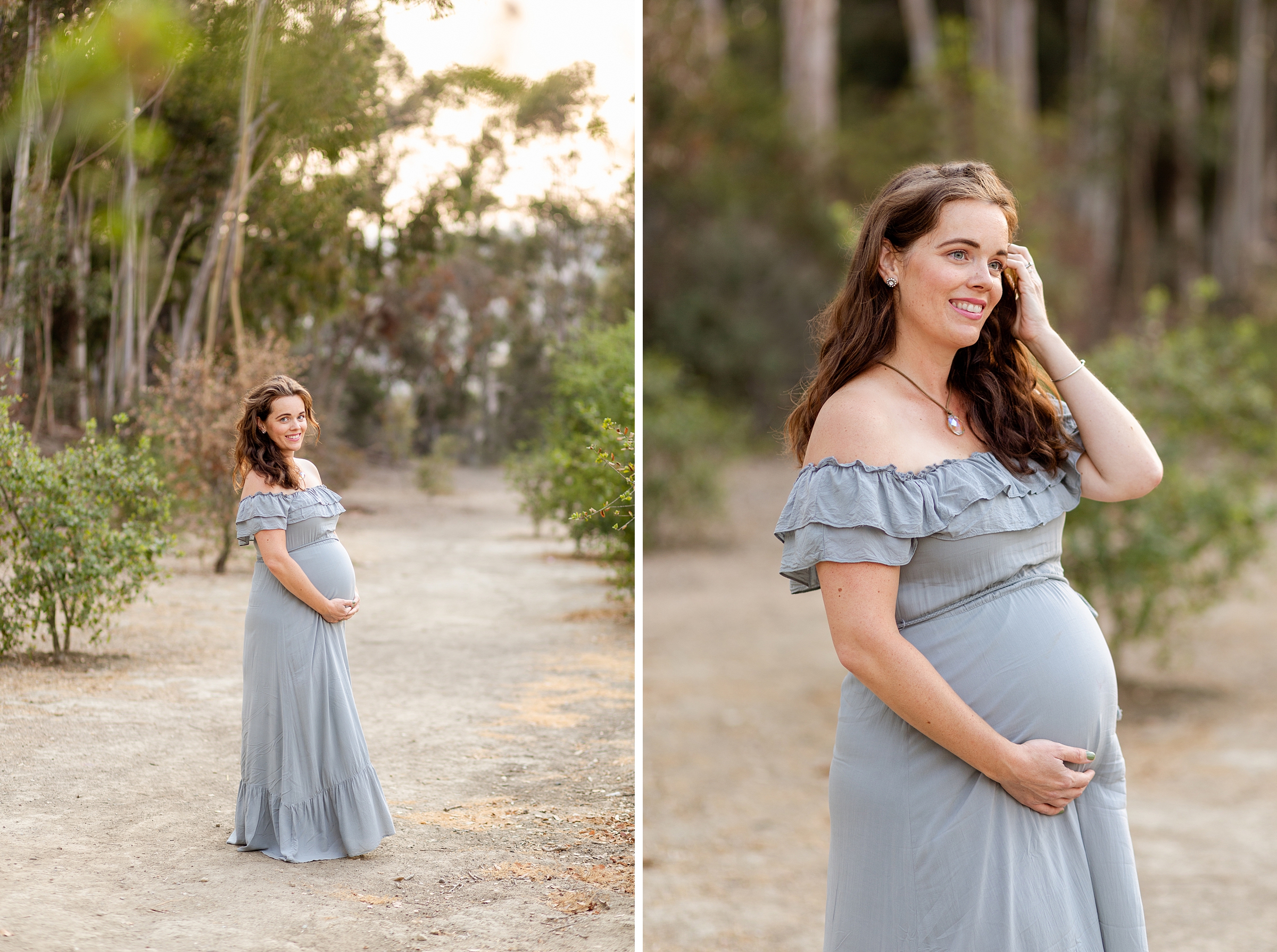 natural maternity session in Los Angeles