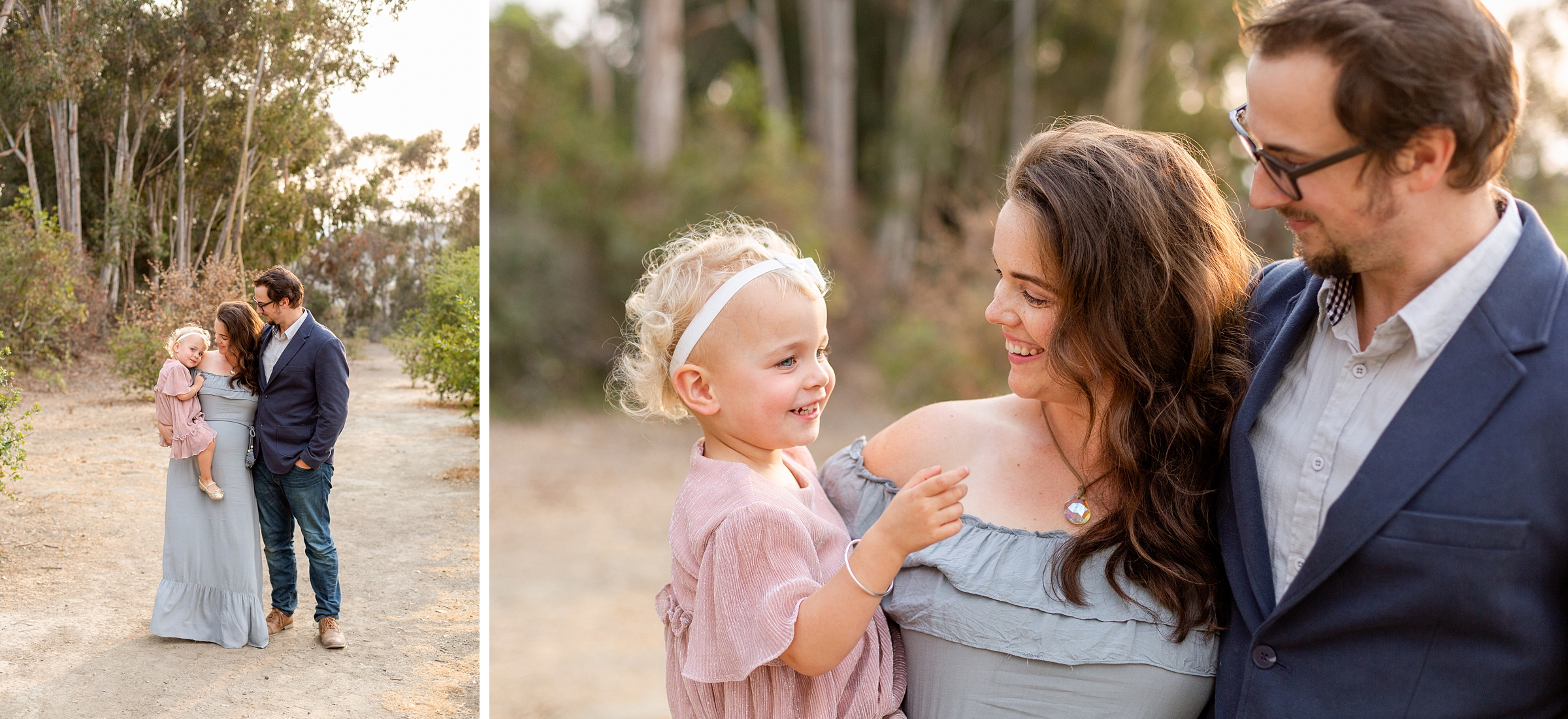 outdoor maternity photos at Los Angeles nature trail