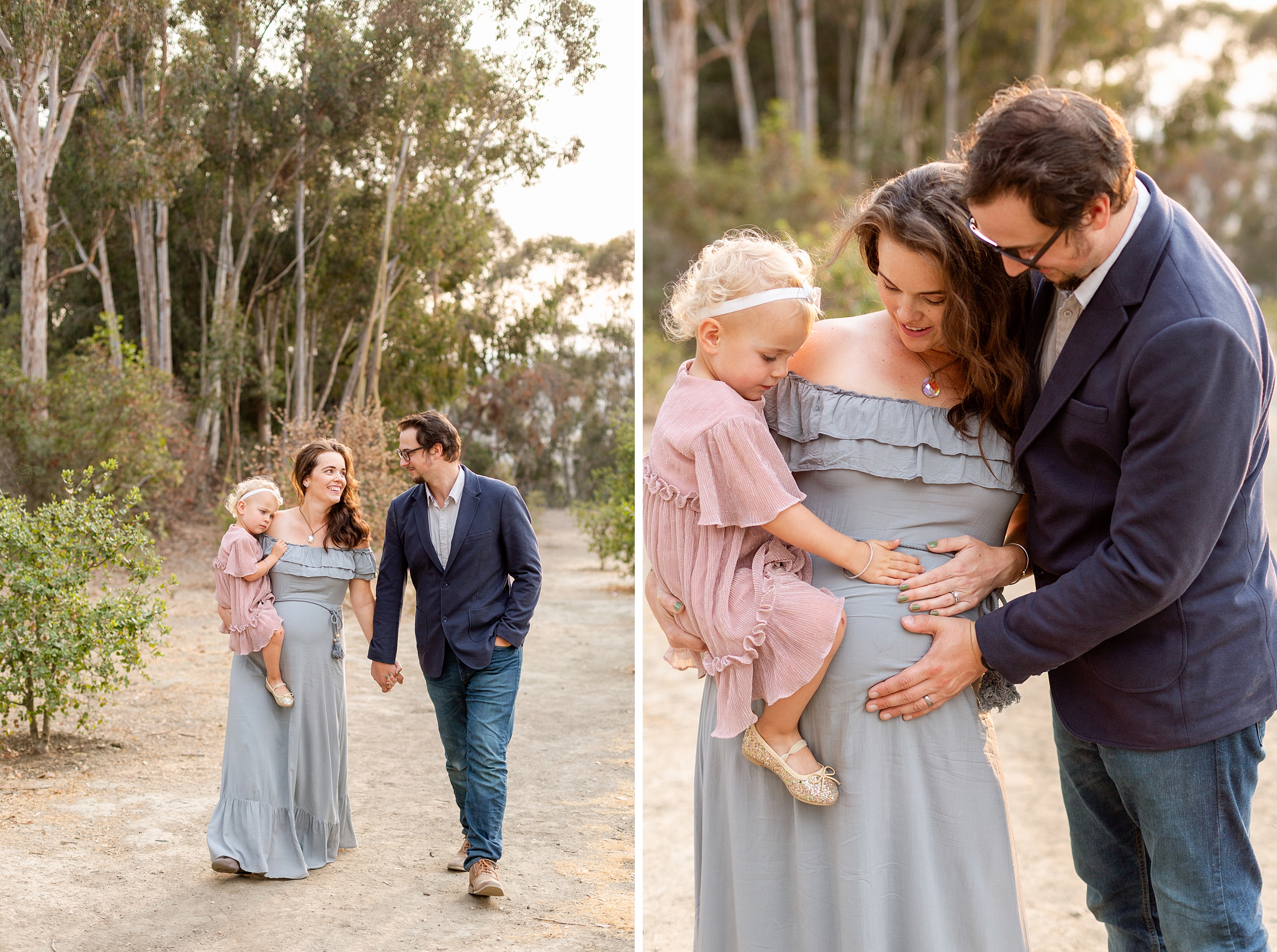 dreamy outdoor maternity photography in Los Angeles