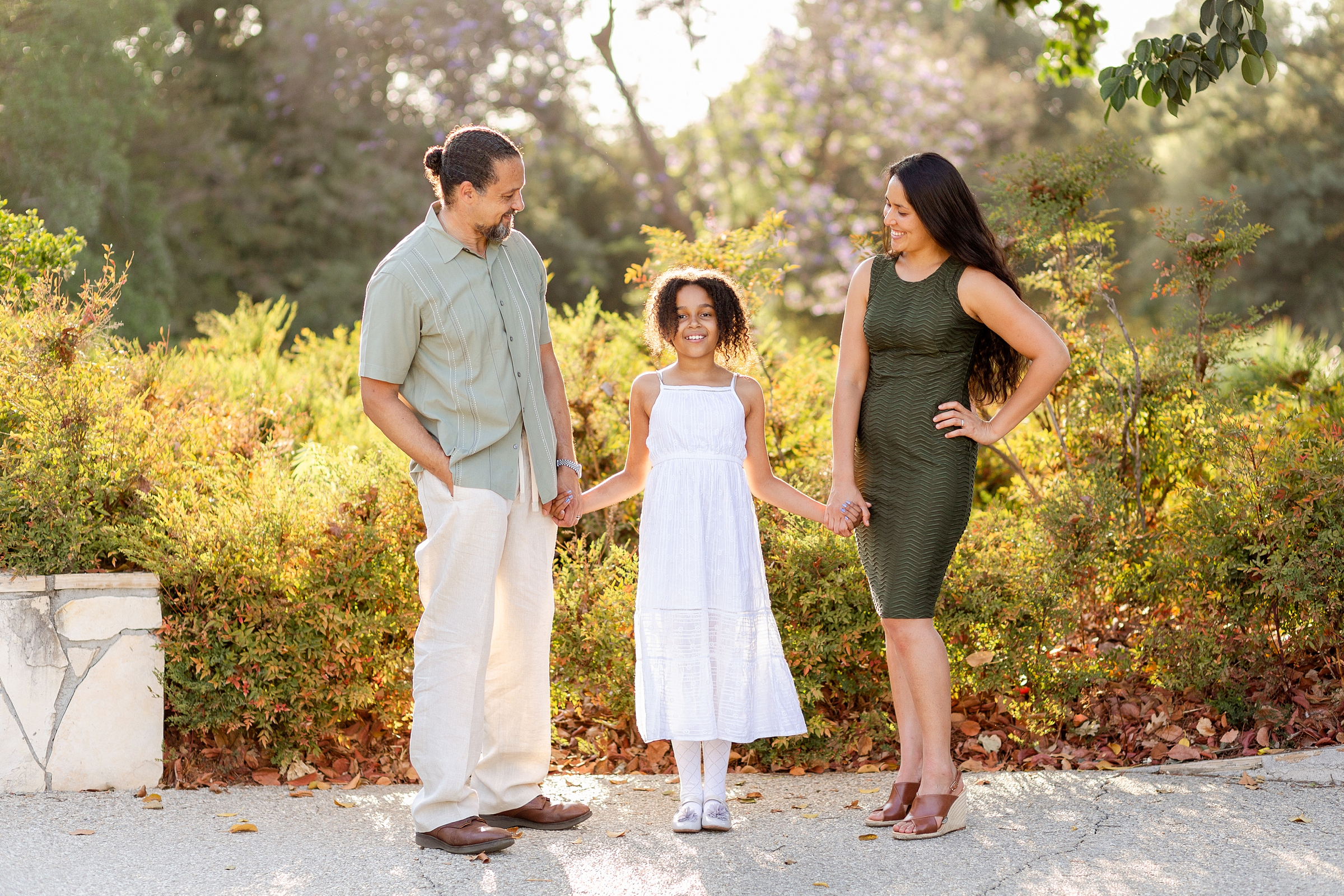 natural outdoor family photography in los angeles
