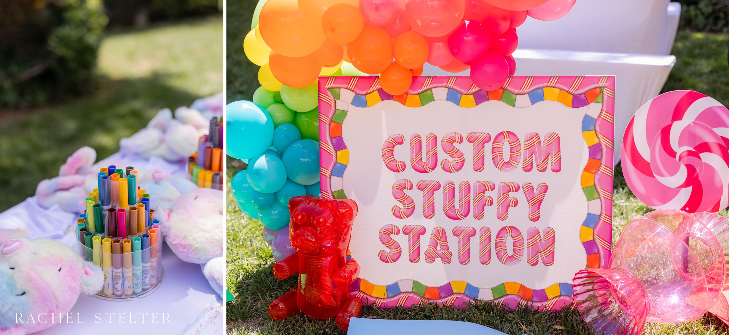 stuffed animal station by Little Artist Party in Pacific Palisades